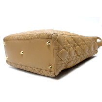 Dior Lady Dior 7 Pelle Beige