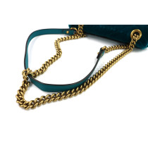 Gucci Marmont Green Velvet