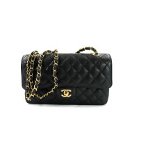 Chanel Classic 11.12 Schwarzes Kaviarleder
