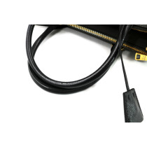 Prada Galleria Black and Grey Leather