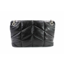 Saint Laurent Puffer Pelle Nera