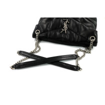 Saint Laurent Puffer Cuir Noir