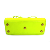 Saint Laurent Sac de Jour Cuir Jaune Fluo