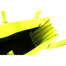 Saint Laurent Sac de Jour Cuir Jaune Fluo