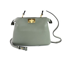 Fendi Peekaboo Acqua Green Leather