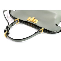 Fendi Peekaboo Acqua Green Leather