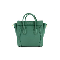 Celine Luggage Cuir Bleu