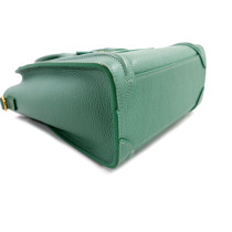 Celine Luggage Blue Leather