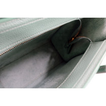 Celine Luggage Leder Blau