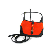 Gucci Jackie Red Pony Hair