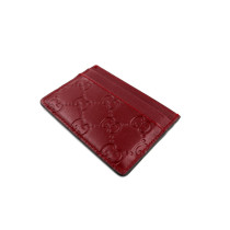 Gucci Bordeaux Leather Card Holder