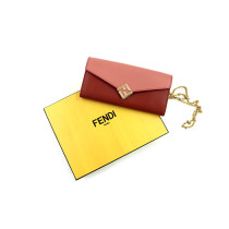 Fendi Woc Pink and Red Leather