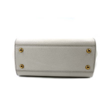 Dolce & Gabbana Sicily White Leather