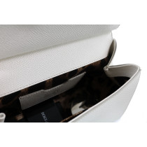 Dolce & Gabbana Sicily White Leather