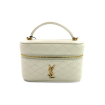 Saint Laurent Vanity Ivory Leather
