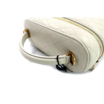 Saint Laurent Vanity Ivory Leather