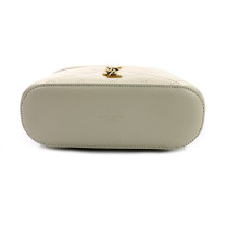 Saint Laurent Vanity Cuir Ivoire