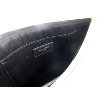 Saint Laurent Cassandre Zip Up Pelle Nera