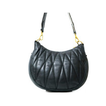 Miu Miu Black Rider Cuir Noir