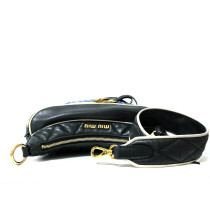 Miu Miu Black Rider Black Leather