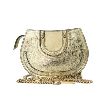Chloe Pixie Mini Leder Gold