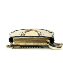 Chloe Pixie Mini Leder Gold