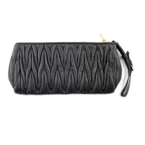 Miu Miu Pochette Cuir Noir