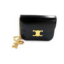 Céline Triomphe Cuir Noir