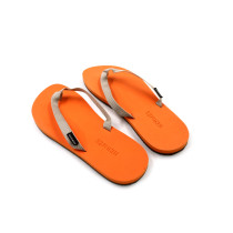 Hermès Tongs en Caoutchouc Orange