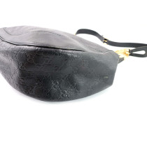 Gucci Charlotte Schwarzes Leder