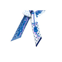 Louis Vuitton Bandeau Soie Bleu