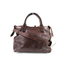 Balenciaga City Pelle Marrone