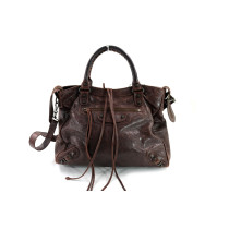 Balenciaga City Pelle Marrone