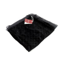 Gucci Schal aus Viskose und Seide Schwarz