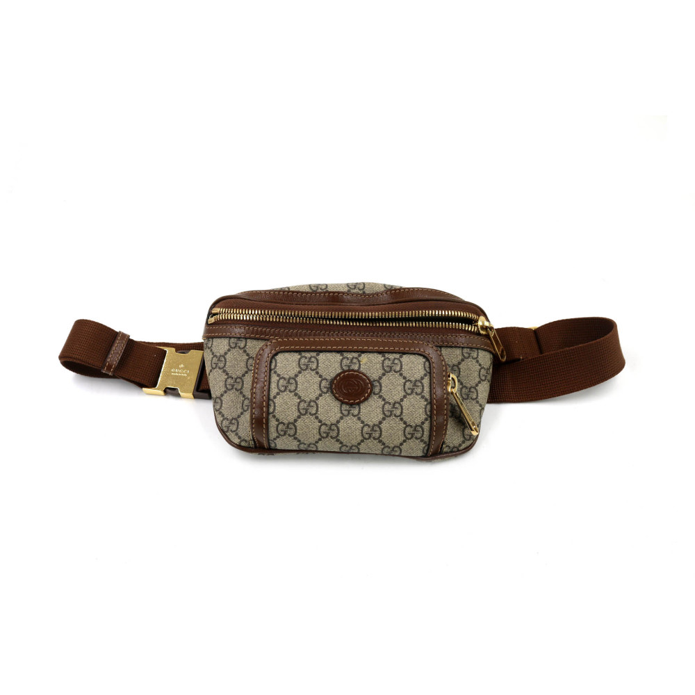 Gucci Gürteltasche Interlocking GG Beige
