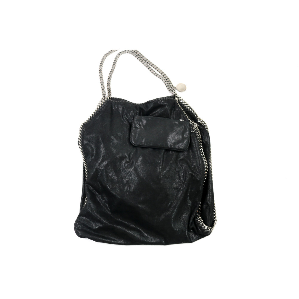 Stella McCartney Falabella Grande 3 Catene Nera