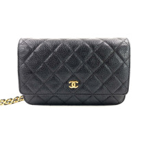 Chanel Wallet On Chain Caviar Leather Black