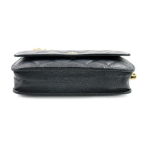Chanel Wallet On Chain Schwarzes Caviar-Leder