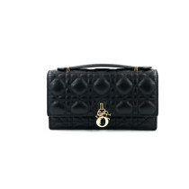 Dior My Dior Mini Schwarzes Leder