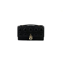 Dior My Dior Mini Schwarzes Leder