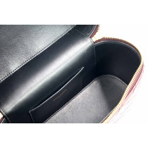 Saint Laurent Gaby Vanity Grande in Pelle di Agnello Rouge Cabernet