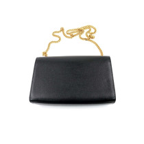Saint Laurent Kate Black Leather