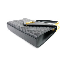 Saint Laurent Sac Satch L Leder Schwarz