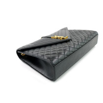 Saint Laurent Sac Satch L Pelle Nera