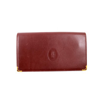 Cartier Portafoglio Pelle Bordeaux