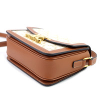 Celine Triomphe Leinen Hellbeige