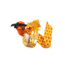 Hermes Yellow Silk Twilly