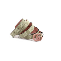 Gucci Marmont Pink Leather Belt