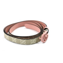 Ceinture Gucci Marmont Cuir Rose