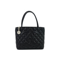 Chanel Medallion Black Leather